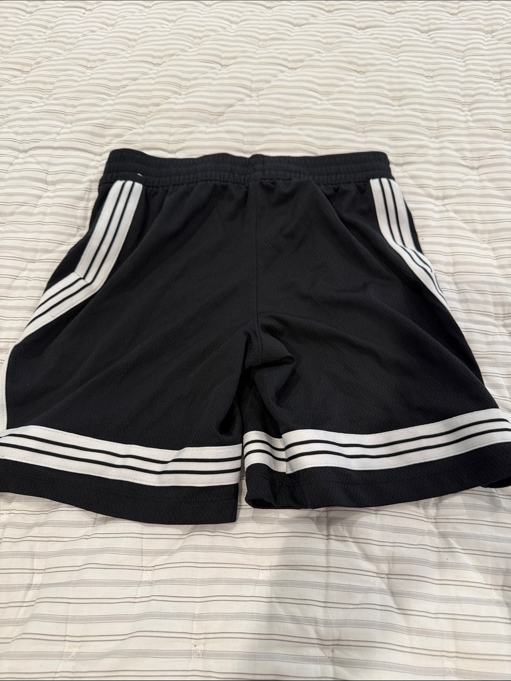 Nike Black and White Boys' Athletic Shorts - Picture 3 of 3